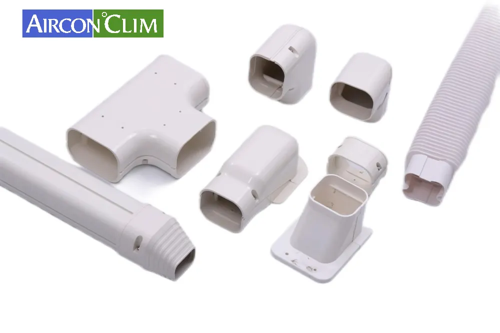 Unión flexible LR para canaleta de líneas frigoríficas